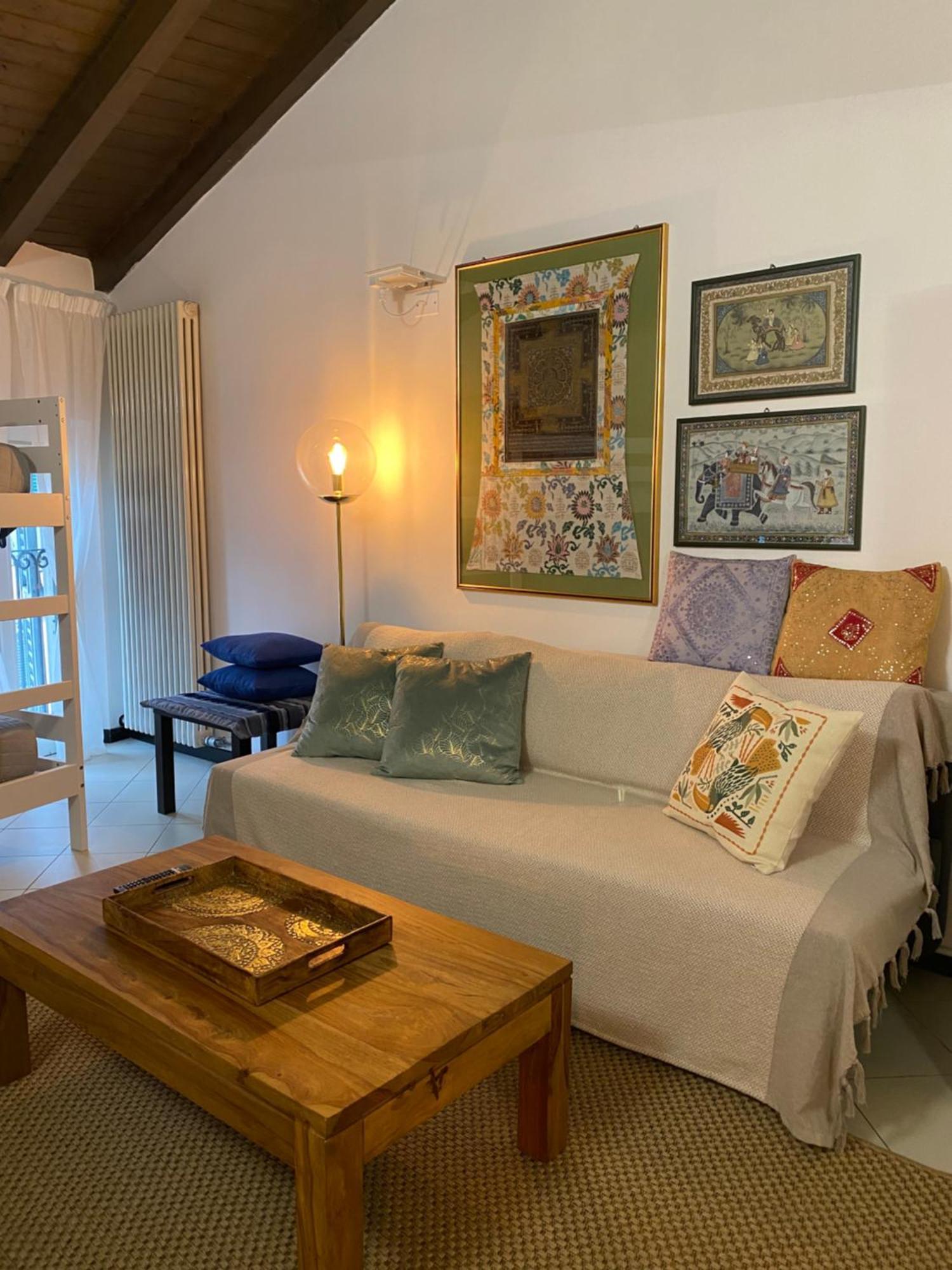 Ferienwohnung La Mansardina Di San Leonardo Bergamo Exterior foto