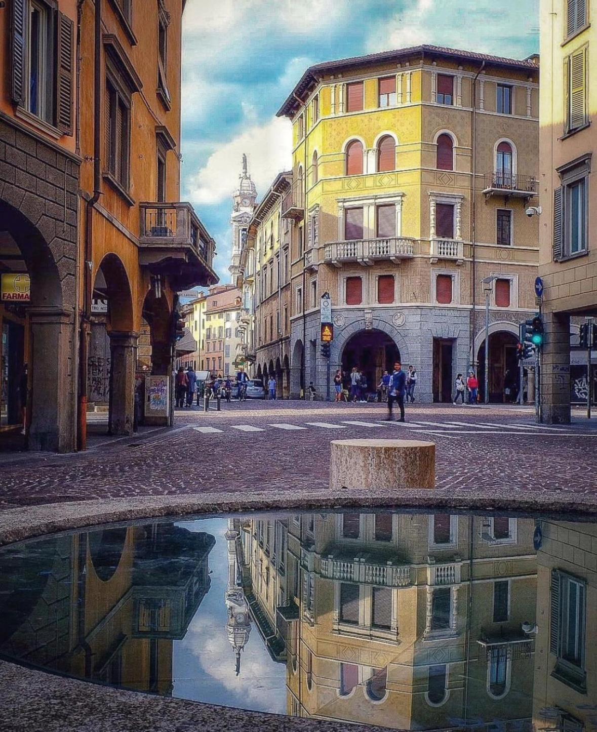 Ferienwohnung La Mansardina Di San Leonardo Bergamo Exterior foto